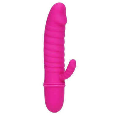 Vibratore massaggiatore in silicone con 10 modalità, viola elegante